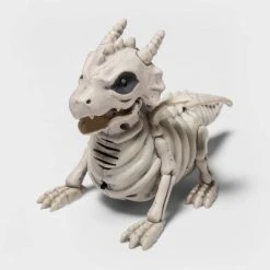 Hyde & EEK! Boutique Animated Light and Sound Dragon Skeleton Halloween Decorative Prop - Hyde & EEK! Boutique™