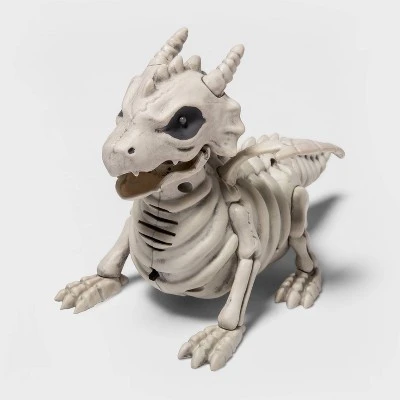 Hyde & EEK! Boutique Animated Light and Sound Dragon Skeleton Halloween Decorative Prop - Hyde & EEK! Boutique™