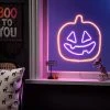 Hyde & EEK! Boutique LED Neon Jack-O'-Lantern Orange and Purple Halloween Novelty Silhouette Light - Hyde & EEK! Boutique™