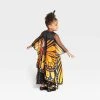 Toddler Monarch Butterfly Halloween Costume Dress with Headpiece - Hyde & EEK! Boutique™ Multi-colored