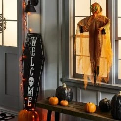 Hyde & EEK! Boutique Light Up Talking Pumpkin Ghoul Halloween Decorative Mannequin - Hyde & EEK! Boutique™