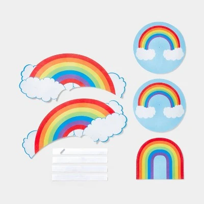 Kids' Adaptive Rainbow Halloween Costume Wheelchair Cover - Hyde & EEK! Boutique™ Multicolor - Image 2