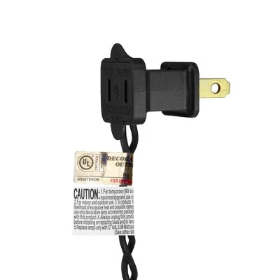 Northlight 6ct Bone Shaped Halloween Lights - 9.75ft Black Wire - Image 3