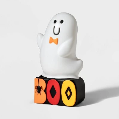 Hyde & EEK! Boutique Light Up "BOO" Ghost Halloween Scene Prop - Hyde & EEK! Boutique™ - Image 2