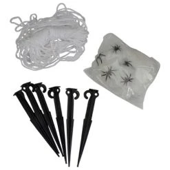 Northlight 9.8' Giant Outdoor Spider Web Halloween Decoration