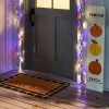 Hyde & EEK! Boutique 2'x3' Indoor/Outdoor Plaid Scatter Halloween Doormat Black/White - Hyde & EEK! Boutique™