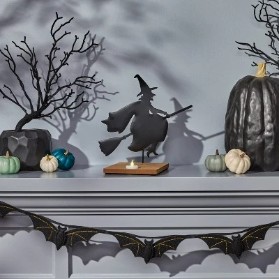 Hyde & EEK! Boutique Light Up Witch Shadow Projector Halloween Scene Prop - Hyde & EEK! Boutique™
