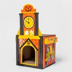 Hyde & EEK! Boutique Halloween Clock Tower Cat Scratcher - Hyde & EEK! Boutique™