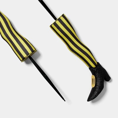 Hyde & EEK! Boutique 2pc Witch Feet Yard Stakes Halloween Decorative Prop - Hyde & EEK! Boutique™ - Image 2