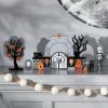 Hyde & EEK! Boutique Wood Mini Mantle Skeleton/Cat/Tombstone Halloween Decorative Prop - Hyde & EEK! Boutique™