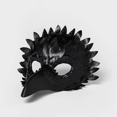 Hyde & EEK! Boutique Adult Black Crow Masquerade Halloween Costume Mask - Hyde & EEK! Boutique™