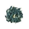 Novelty Lights Inc Novelty Lights True Twinkle (100% Twinkle) 5MM LED Halloween String Lights 50 Wide Angle Bulbs (25 Feet)