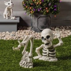 Hyde & EEK! Boutique Waving Skeleton Groundbreaker Halloween Decorative Prop - Hyde & EEK! Boutique™