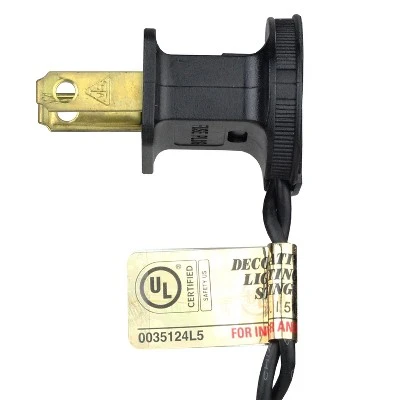 Northlight 50ct Mini String Lights Orange - 10' Black Wire