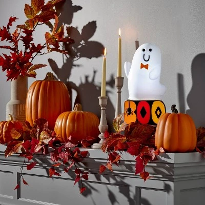 Hyde & EEK! Boutique Light Up "BOO" Ghost Halloween Scene Prop - Hyde & EEK! Boutique™