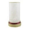 Stony Creek 8.5" Fall Foliage Cylinder W/ Base Glass Pumpkin Light Pre-Lit - Novelty Sculpture Lights